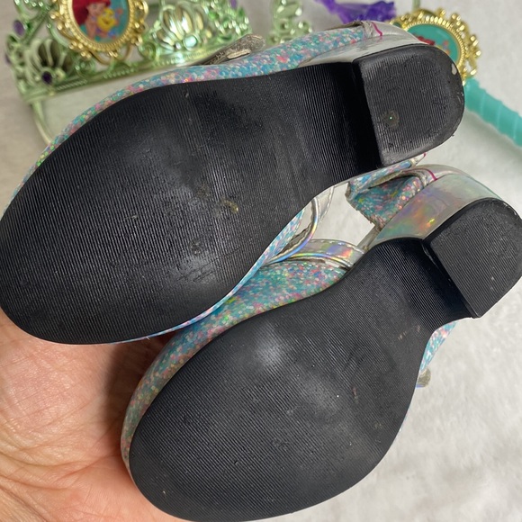 Princess Dress-Up Set with Silver Glitter Shoes - Picture 3 of 10